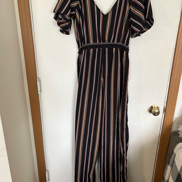 Oh, one piece jumper, striped front tie  size, small from hint of blush - Picture 3 of 8